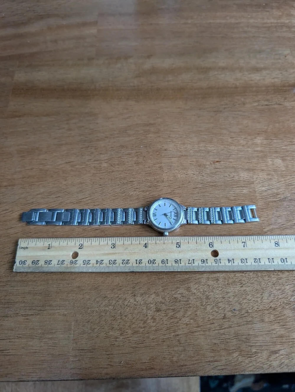 Fossil BQ1604 Spectacle Rhinestone Silver Tone Women's Stainless Steel Watch